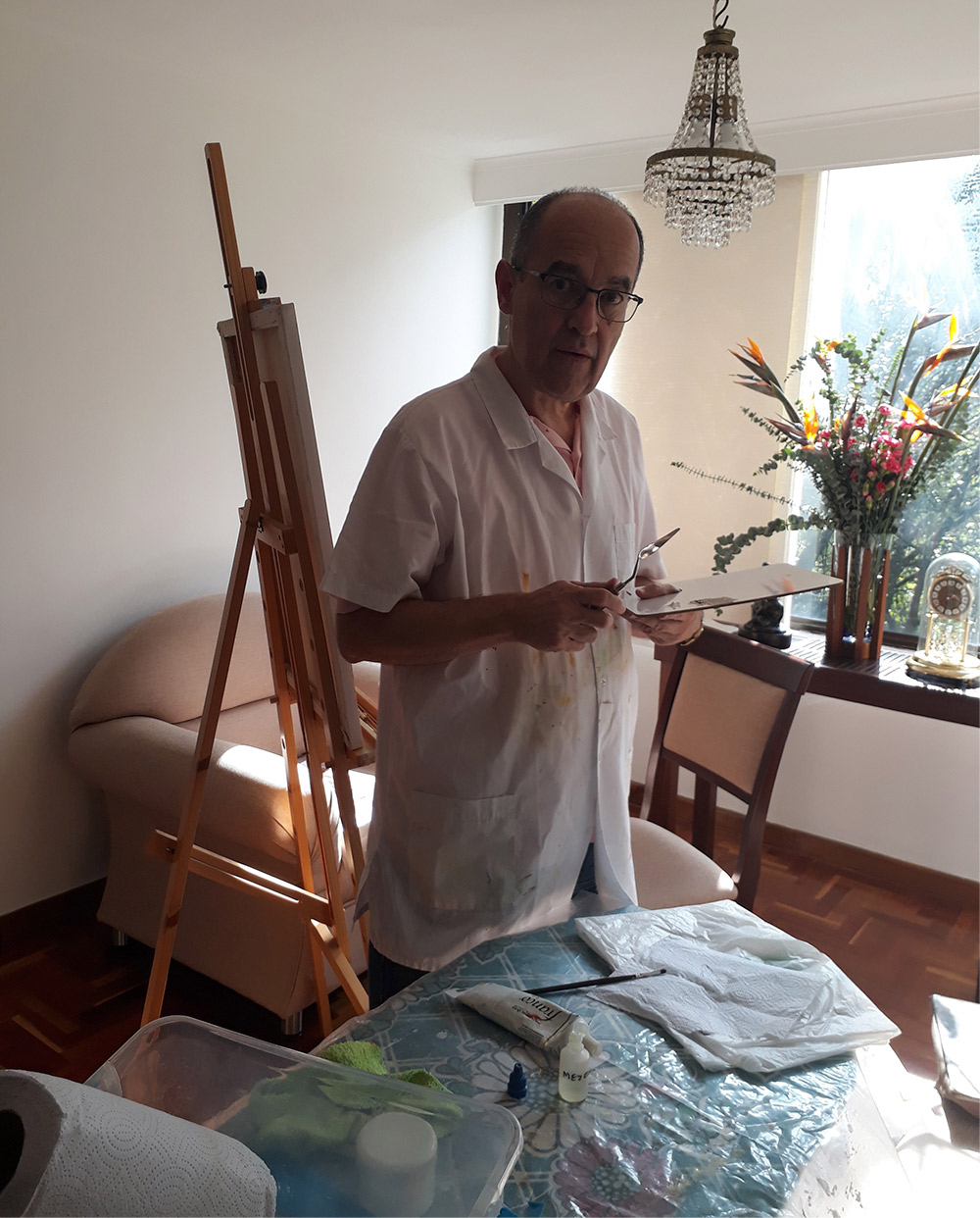 Mi lugar de creación tiempo confinamiento