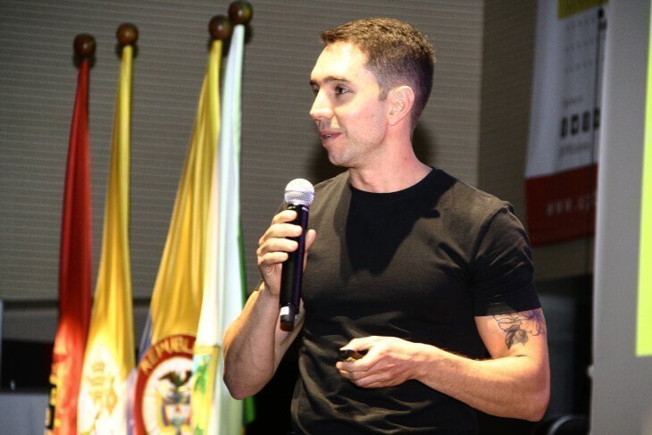 Alejandro Pardo, socio fundador de la empresa Té Hatsu.