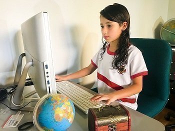 Estudiante del colegio