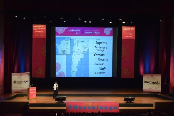 Así luce el Pabellón del Conocimiento Inexmoda - UPB en el Teatro Metropolitano