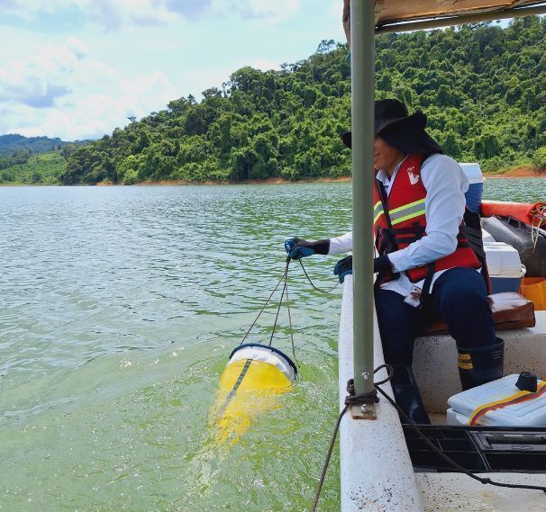 Monitoreo en cuerpos de agua Lénticos