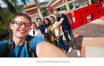 Estudiantes internacionales ne la UPB