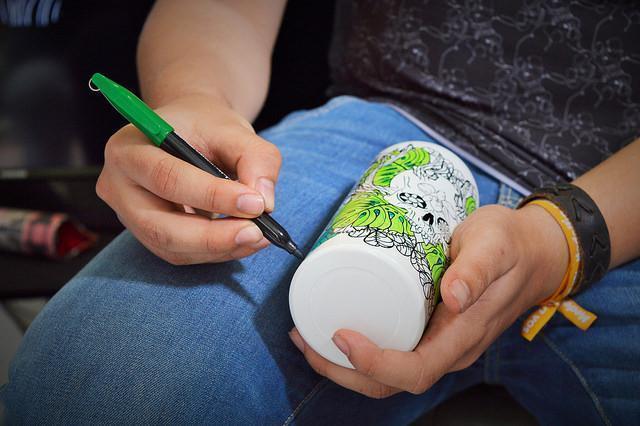 Diseño Gráfico en taza