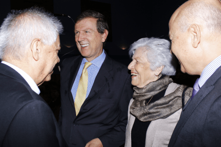 Saludo entre rectores de UPB y Eafit 