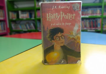 Libro Harry Potter y el cáliz de fuego