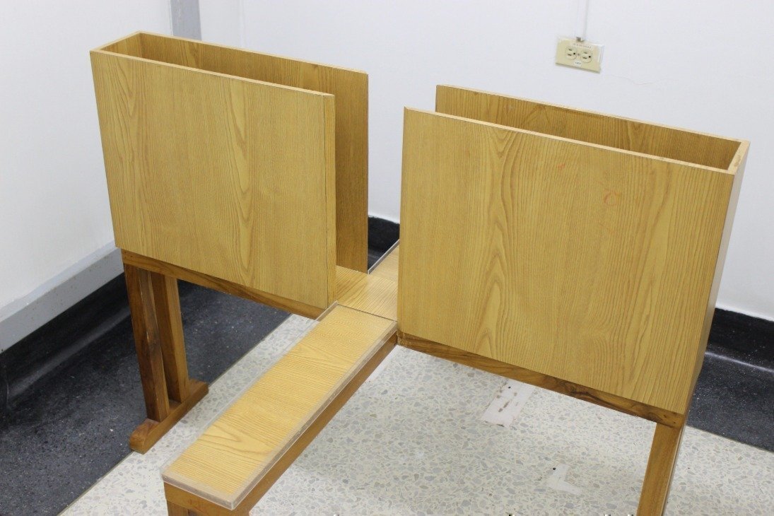 Laberinto en cruz elevado