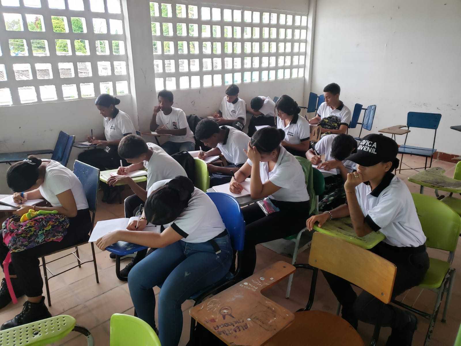 CAP en la I.E General Santander 