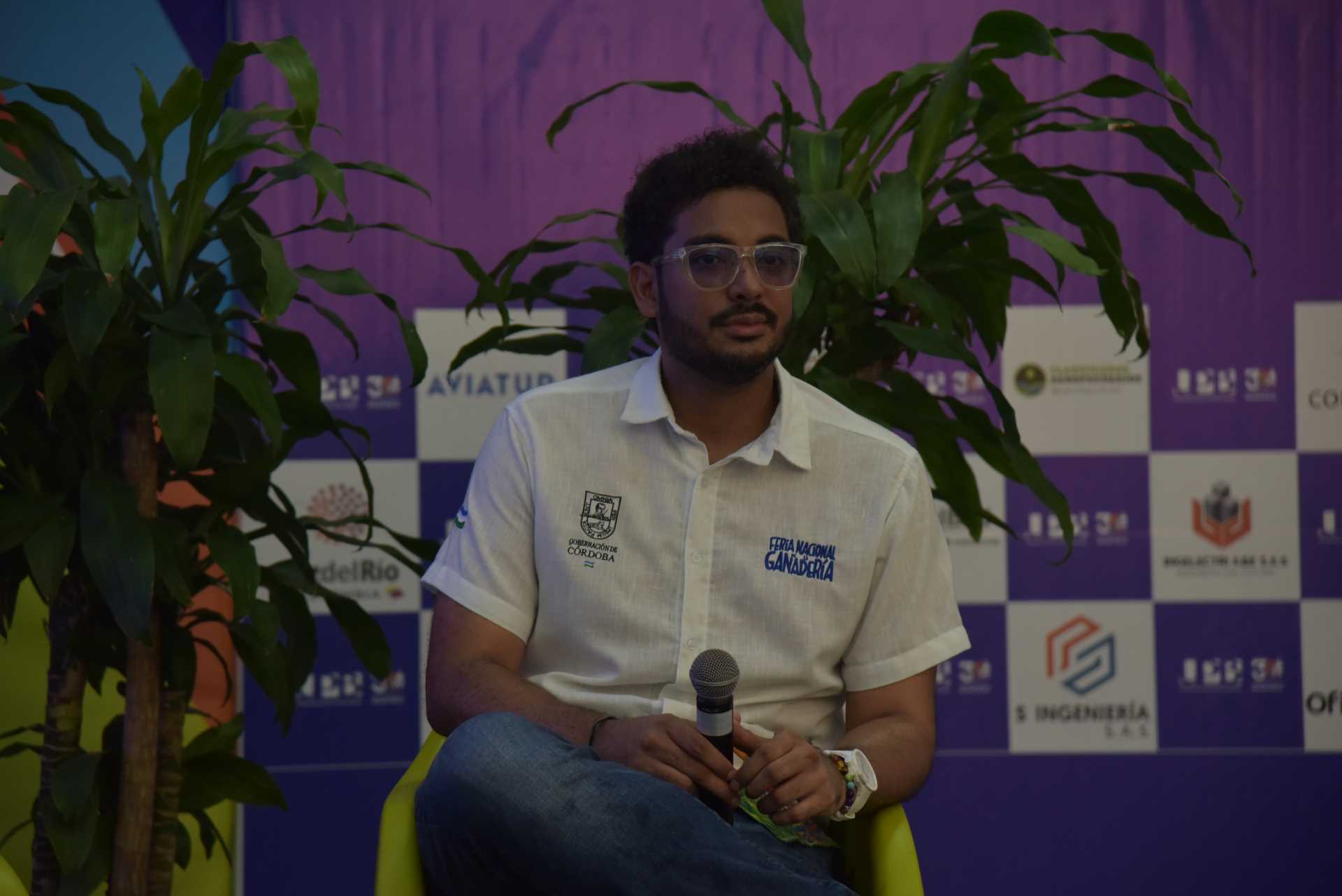 William "Liam" Puche, secretario de Cultura del departamento de Córdoba