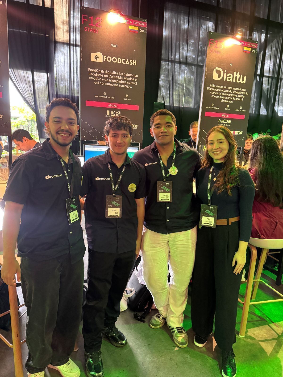 Equipo de FoodCash participa en evento de startups con propuesta de digitalización para cafeterías escolares