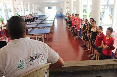 Una vez más la UPB se unió a la celebración mundial. Participaron más de 80 tenimesistas.