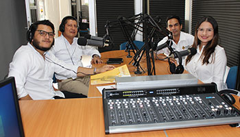 Equipo humano de la Emisora Frecuencia Bolivariana