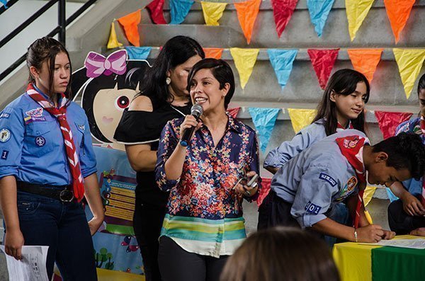 Agradecimiento por parte de Mónica Roncancio, Directora de la Facultad de Psicología