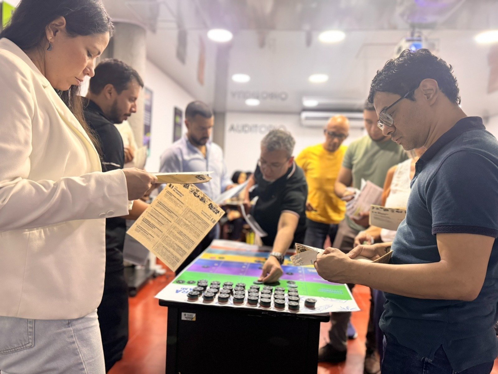 Espacio con la comunidad académica de la UPB Palmira