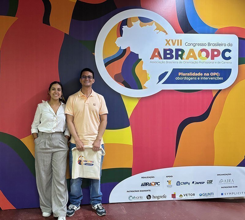 Alejandra Becerra y Andrez Kaiser representaron a la universidad en Congreso Brasilero de ABRAOPC