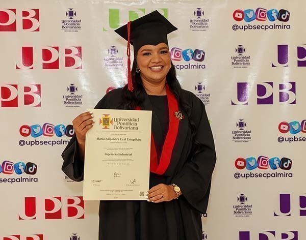 María Alejandra Leal Estupiñán, egresada, creadora de Green Sport