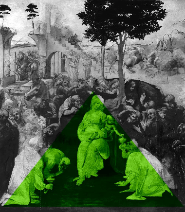 la virgen de la roca