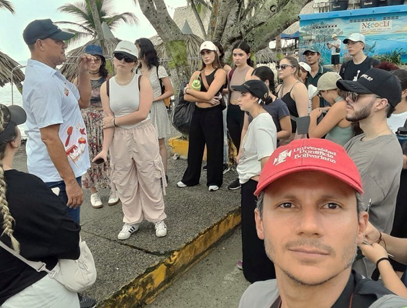 Estudiantes de Arquitectura han llevado a cabo proyectos de diseño urbano y paisajístico en Necoclí.