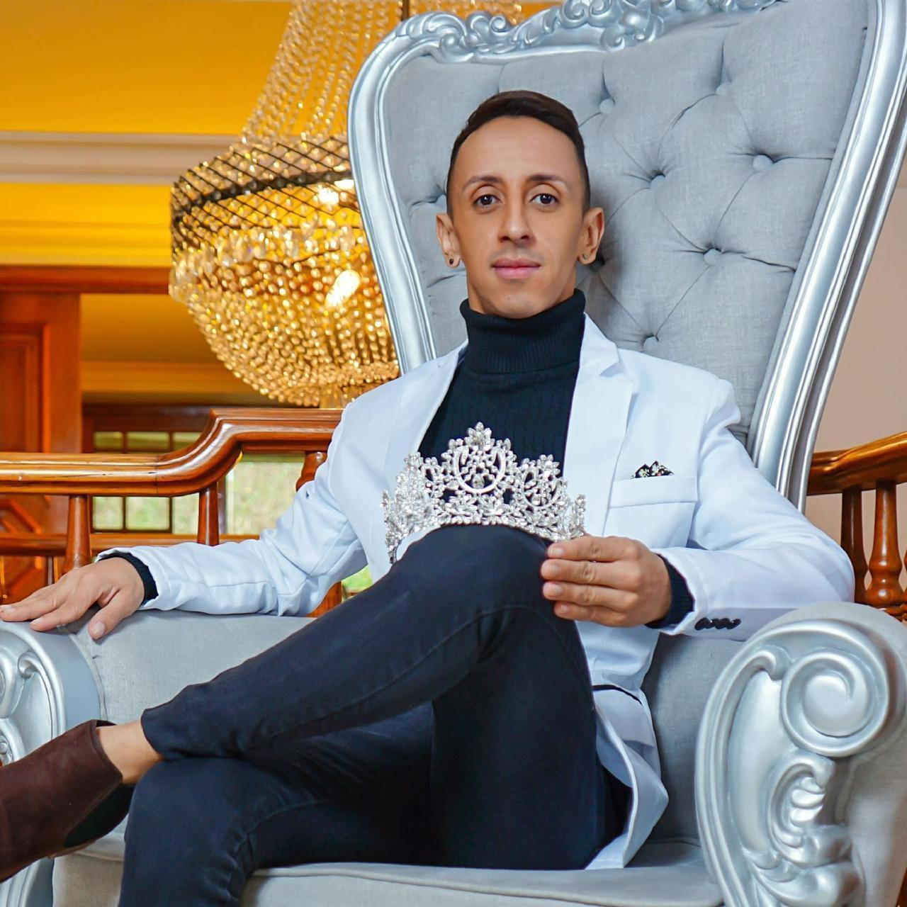 foto con la señorita Colombia