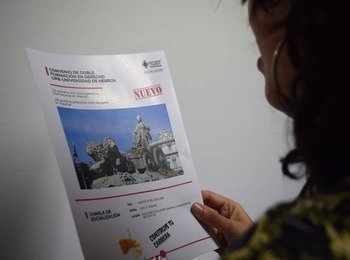 Imagen del bolante del convenio