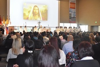 Maestros en el Encuentro de Colegios Arquidiocesanos 2019