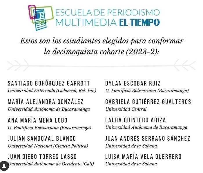 Foto Tipo In3 estudiantes el tiempo