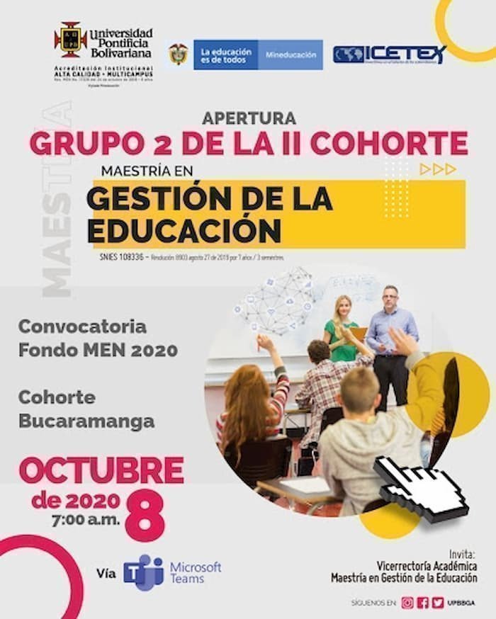 Foto Tipo D 2Da Cohorte Maestría en Gestión de la Educación