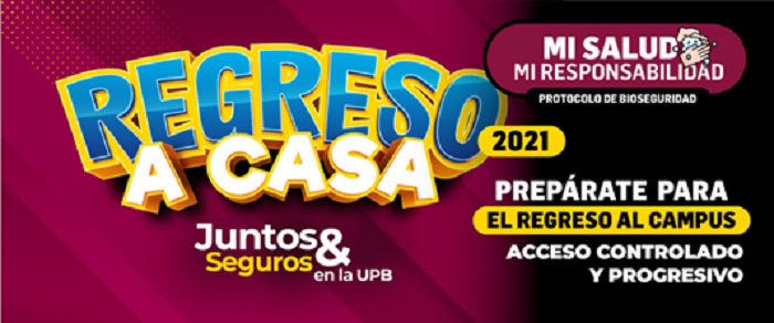 Tipo interna regreso al campus estudiantes upb