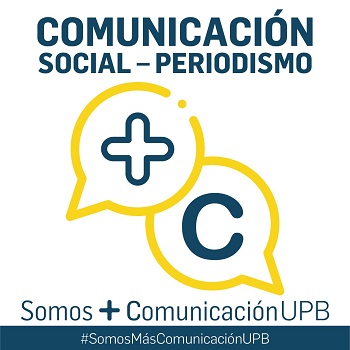 Logo Somos + Comunicación UPB