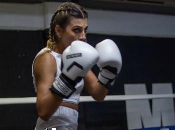 Verónica Zuluaga, estudiante y luchadora de artes marciales mixtas.