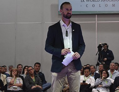 Ponente del Congreso Mundial del Aguacate