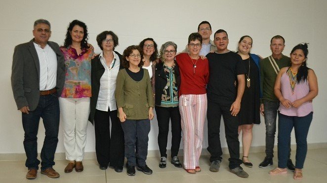 Personas de los cuatro casos de Creando Paz