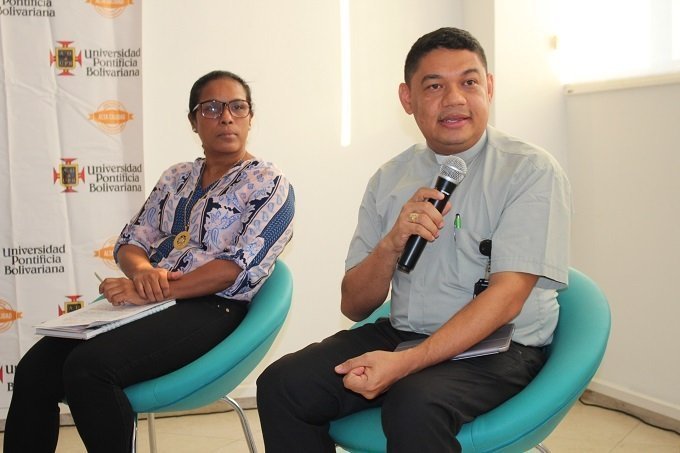 Presbítero Antonio Pitalúa vicerrector pastoral UPB Seccional Montería