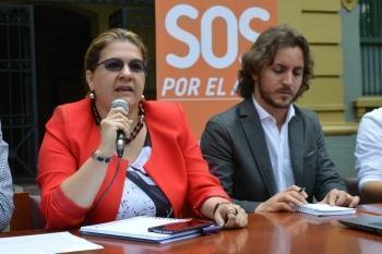 Rueda de prensa de SOS POR EL AIRE